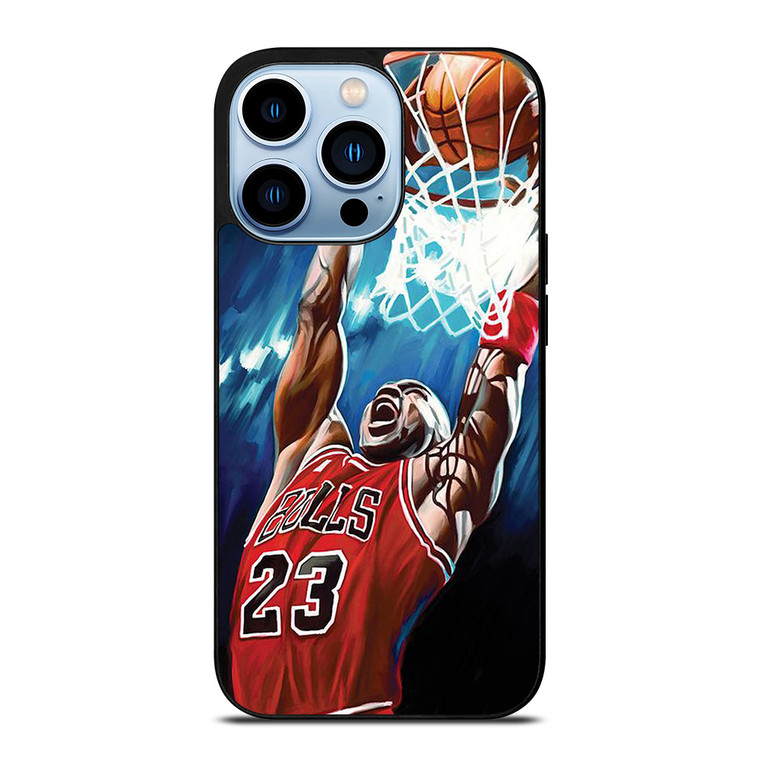MICHAEL JORDAN CHICAGO BULLS iPhone 13 Pro Max Case Cover