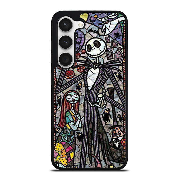 NIGHTMARE BEFORE CHRISTMAS ART GLASS Samsung Galaxy S23 Case Cover