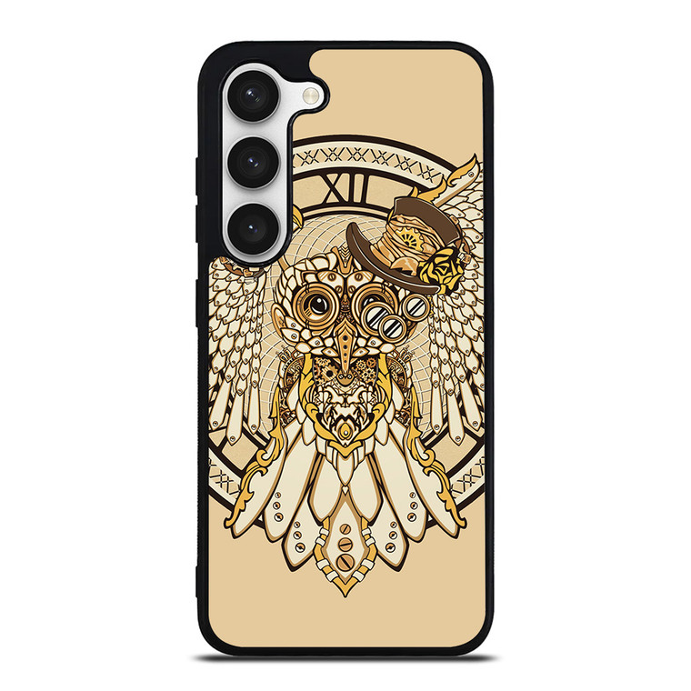 OWL STEAMPUNK Samsung Galaxy S23 Case Cover
