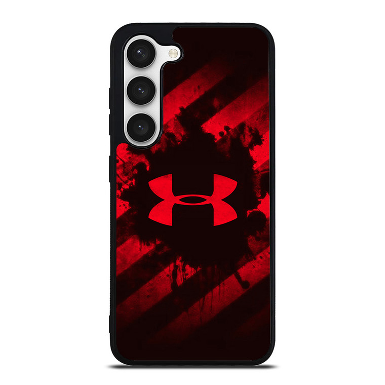 UNDER ARMOUR RED STRIPE LOGO Samsung Galaxy S23 Case Cover