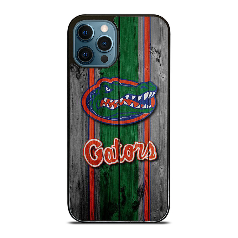 FLORIDA GATORS WOODEN ICON iPhone 12 Pro Case Cover