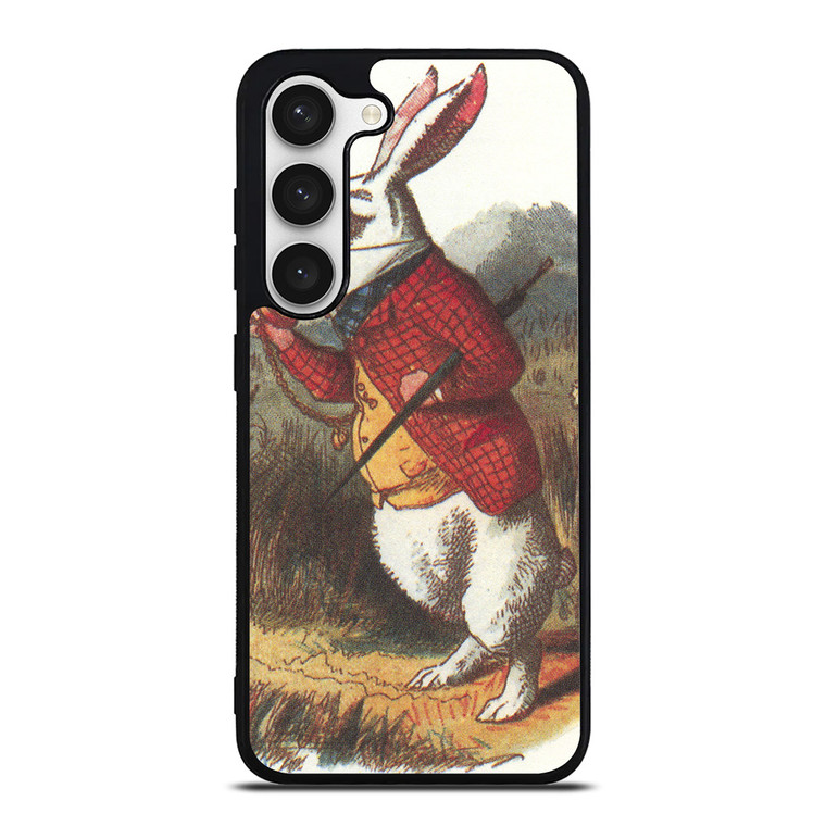 WHITE RABBIT ALICE IN WONDERLAND Disney Samsung Galaxy S23 Case Cover