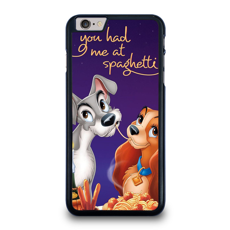 LADY AND THE TRAMP DISNEY SPAGHETTI iPhone 6 / 6S Plus Case Cover
