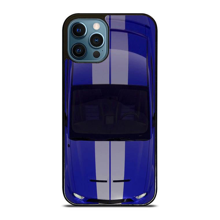 FORD MUSTANG SHELBY BLUE iPhone 12 Pro Case Cover