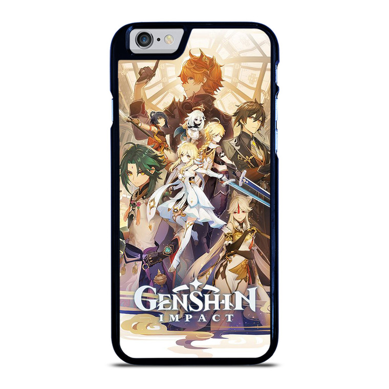 GENSHIN IMPACT GAME CHARACTERS iPhone 6 / 6S Case Cover