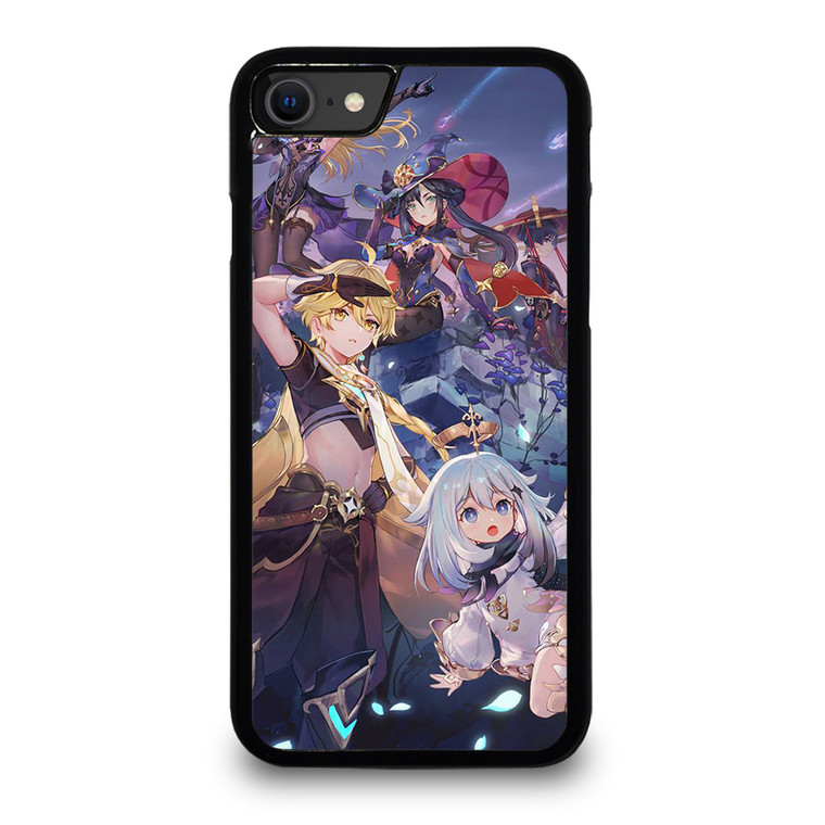 GAME CHARACTERS GENSHIN IMPACT iPhone SE 2020 Case Cover