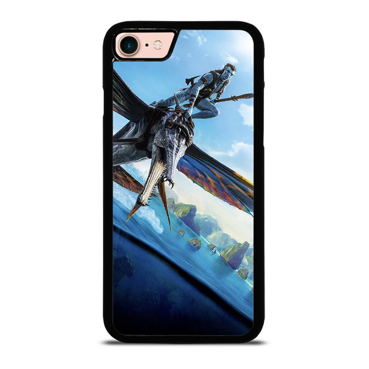 AVATAR THE WAY OF WATER JAKE RIDES TSURAK iPhone 8 Case Cover