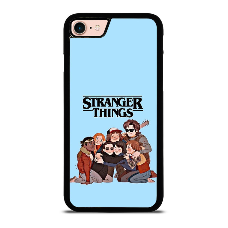 STRANGER THINGS CARTOON CHARACTERS iPhone 8 Case Cover