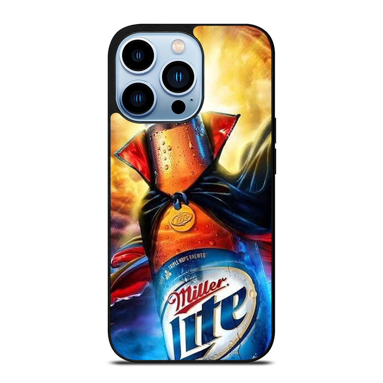 MILLER LITE BEER BOTTLE iPhone 13 Pro Max Case Cover