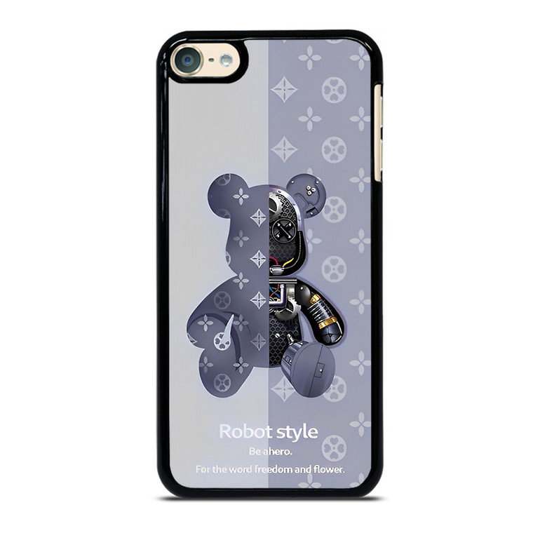 BEAR BRICK KAWS ROBOT STYLE iPod Touch 6 Case Cover