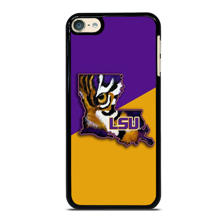 LSU TIGERS LOUISIANA STATE UNIVERSITY FOOTBALL ICON iPod Touch 6 Case Cover