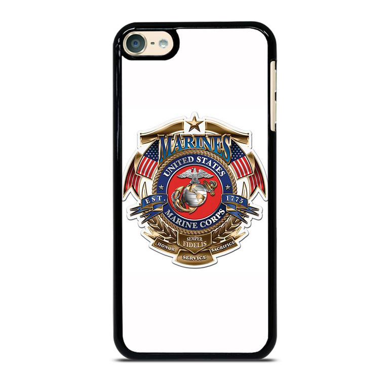 USMC MARINE CORP NAVY SEAL EMBLEM iPod Touch 6 Case Cover