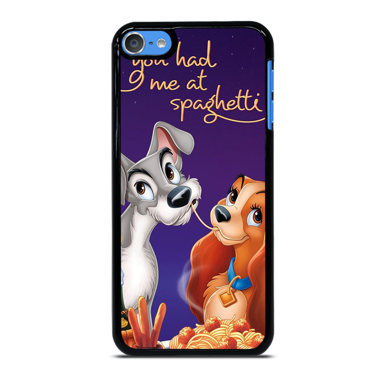 LADY AND THE TRAMP DISNEY SPAGHETTI iPod Touch 7 Case Cover