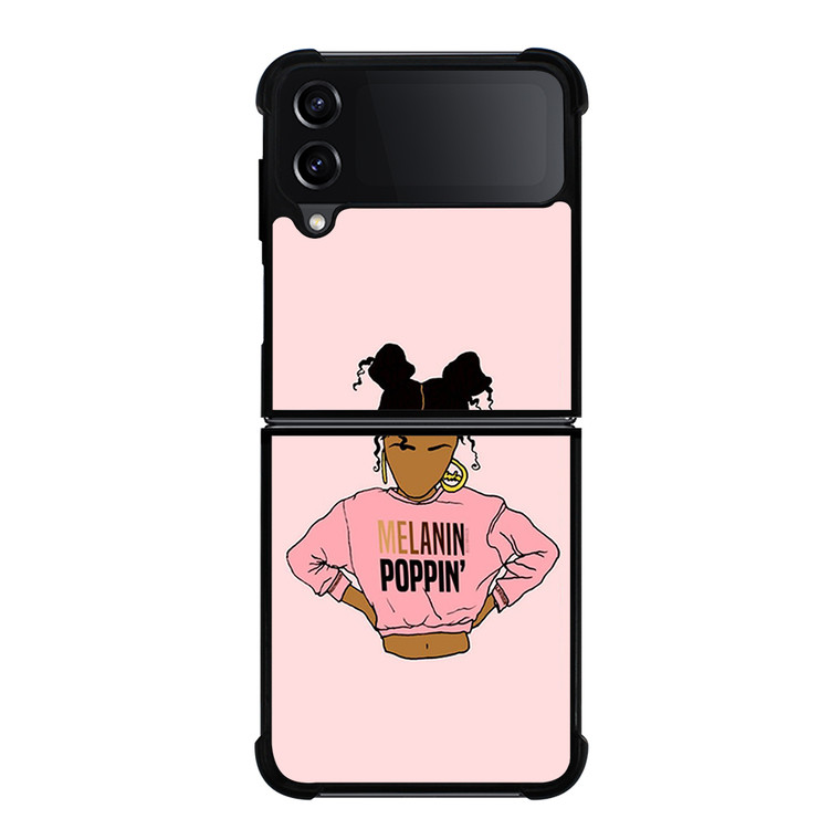 2BUNZ MELANIN POPPIN' ABA Samsung Galaxy Z Flip4 Case Cover