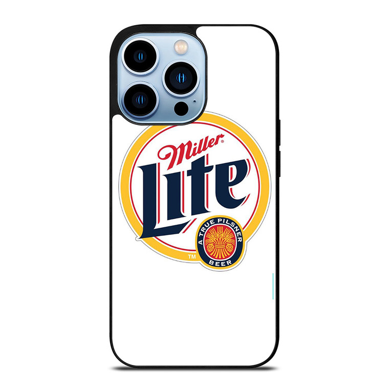 MILLER LITE TRUE PILSNER BEER LOGO iPhone 13 Pro Max Case Cover