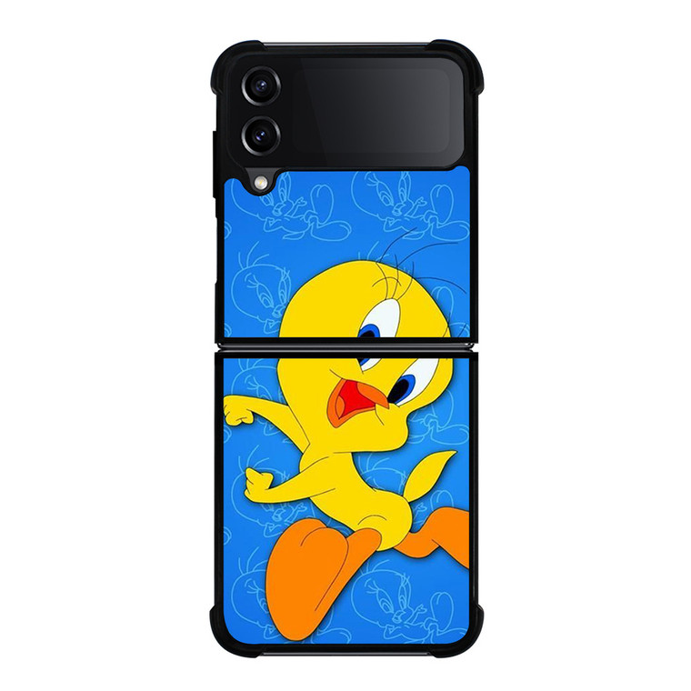 TWEETY BIRD LOONEY TUNES HAPPY Samsung Galaxy Z Flip 4 Case Cover