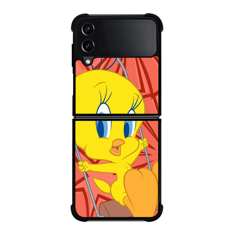 TWEETY Looney Tunes Samsung Galaxy Z Flip 4 Case Cover