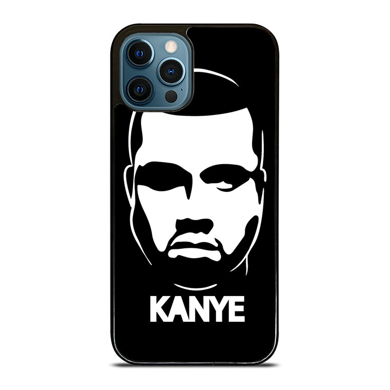 KANYE WEST RAPPER ILLUSTRATION iPhone 12 Pro Case Cover