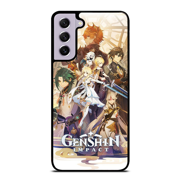GENSHIN IMPACT GAME CHARACTERS Samsung Galaxy S21 FE Case Cover