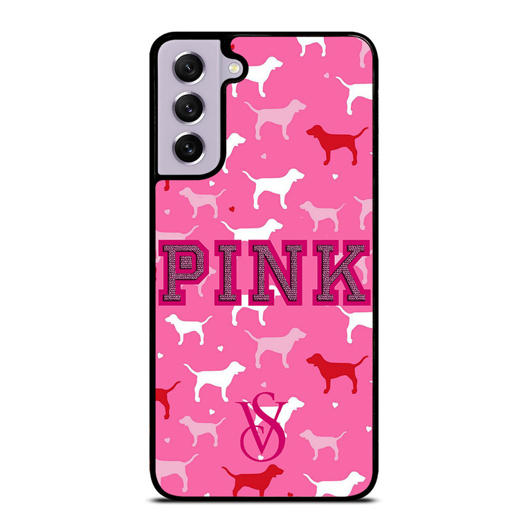 PINK DOG VICTORIA'S SECRET Samsung Galaxy S21 FE Case Cover