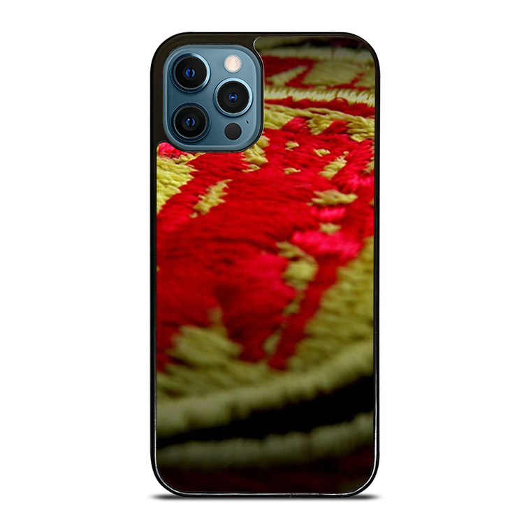 MANCHESTER UNITED EMBOIDERED LOGO iPhone 12 Pro Case Cover