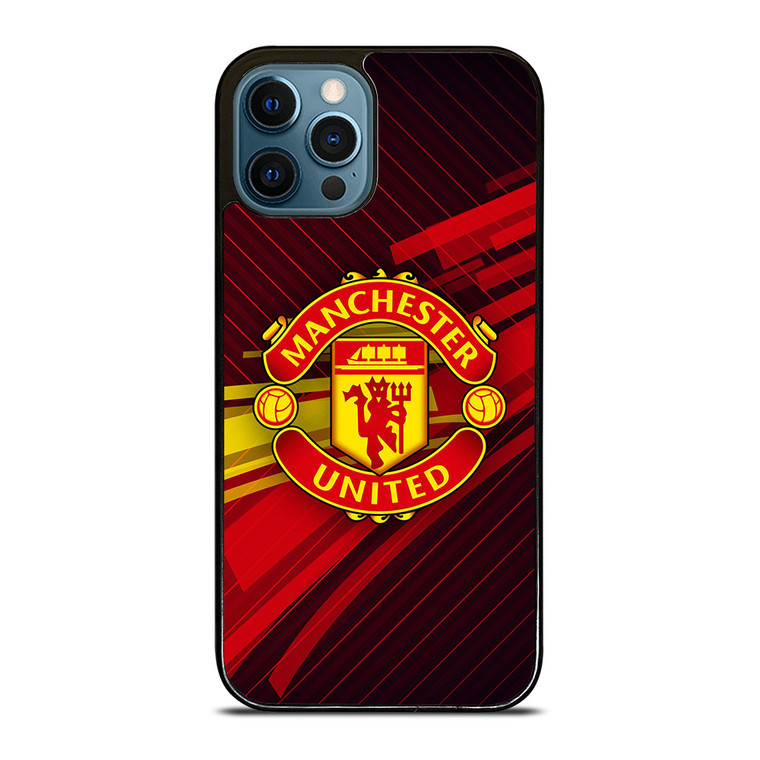 MANCHESTER UNITED LOGO iPhone 12 Pro Case Cover
