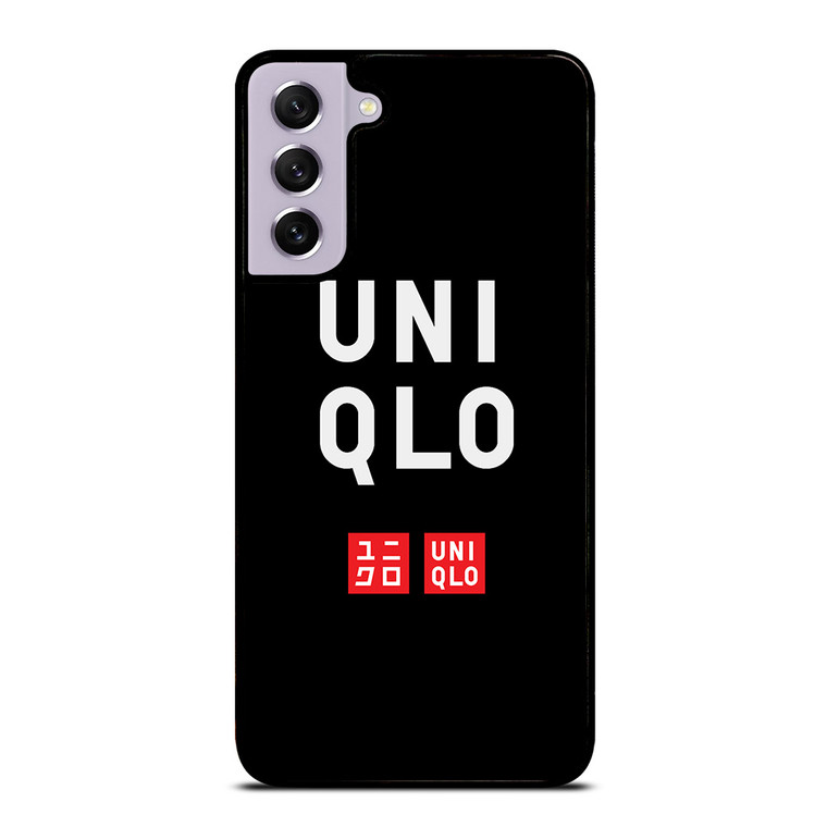 UNIQLO LOGO BLACK 2 Samsung Galaxy S21 FE Case Cover