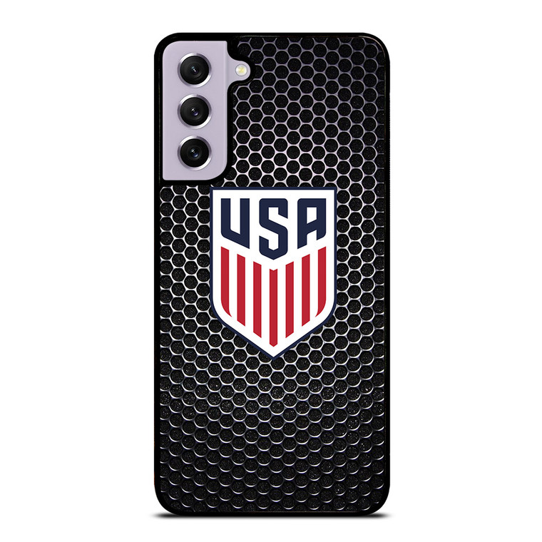 USA SOCCER LOGO CARBON Samsung Galaxy S21 FE Case Cover