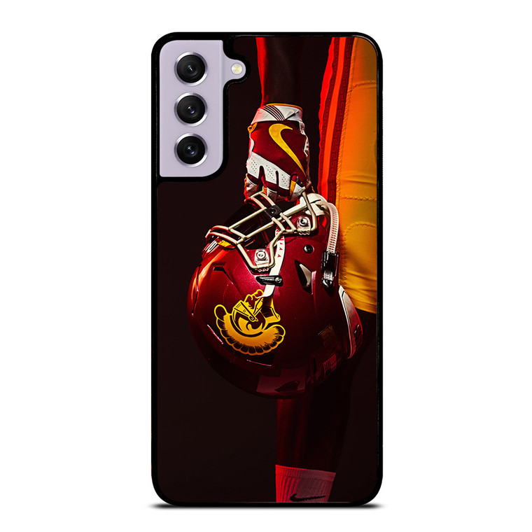 USC TROJANS FOOTBALL HELMET Samsung Galaxy S21 FE Case Cover