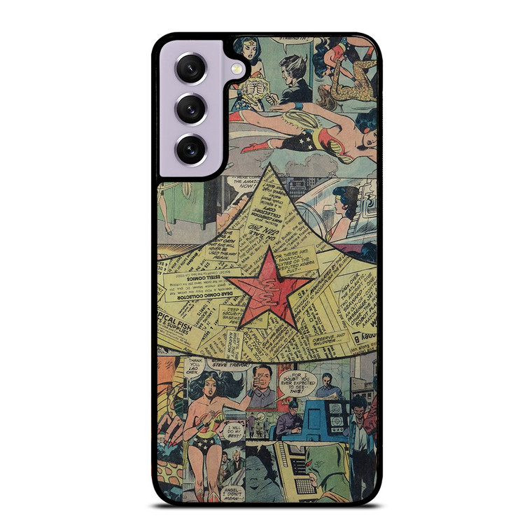 WONDER WOMAN COLLAGE Samsung Galaxy S21 FE Case Cover