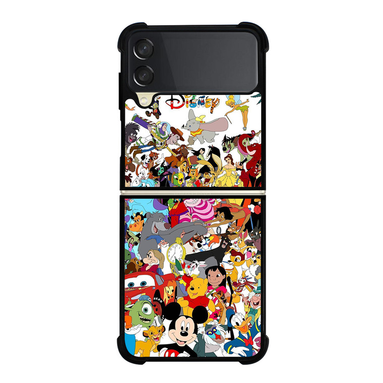 ALL DISNEY CHARACTER Samsung Galaxy Z Flip 3 Case Cover