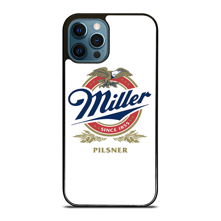 MILLER PILSNER BEER LOGO BADGE iPhone 12 Pro Case Cover