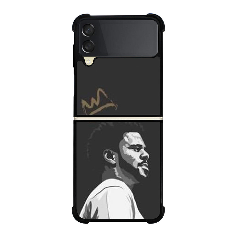 J COLE CLIPART Samsung Galaxy Z Flip 3 Case Cover