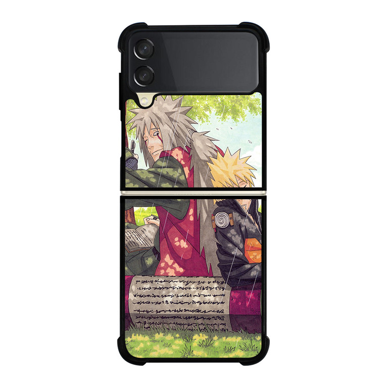 JIRAIYA AND NARUTO Samsung Galaxy Z Flip 3 Case Cover