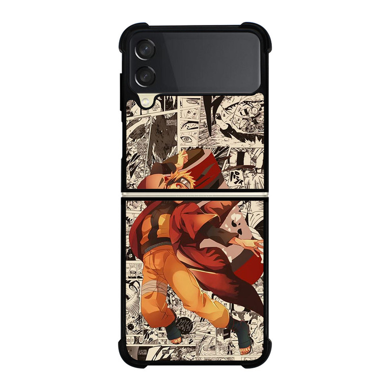 NARUTO SHIPPUDEN COMIC Samsung Galaxy Z Flip 3 Case Cover