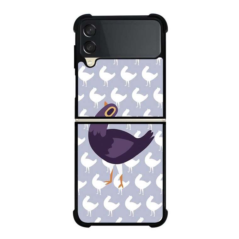 TRASH DOVE BIRD Samsung Galaxy Z Flip 3 Case Cover