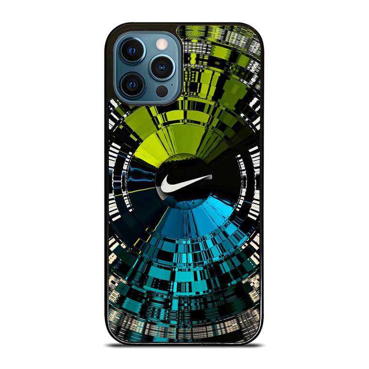 NIKE GLASS CIRCLE LOGO iPhone 12 Pro Case Cover