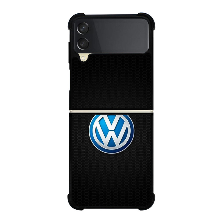 VW VOLKSWAGEN CAR METAL LOGO Samsung Galaxy Z Flip 3 Case Cover
