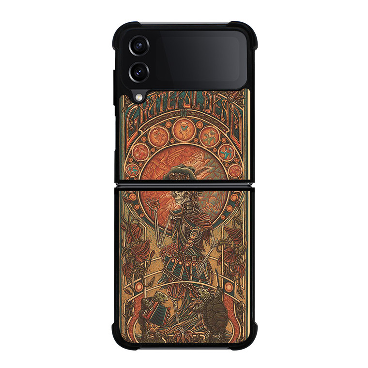 GREATEFUL DEAD BAND ICON THE PIRATES SKULL Samsung Galaxy Z Flip 4 Case Cover