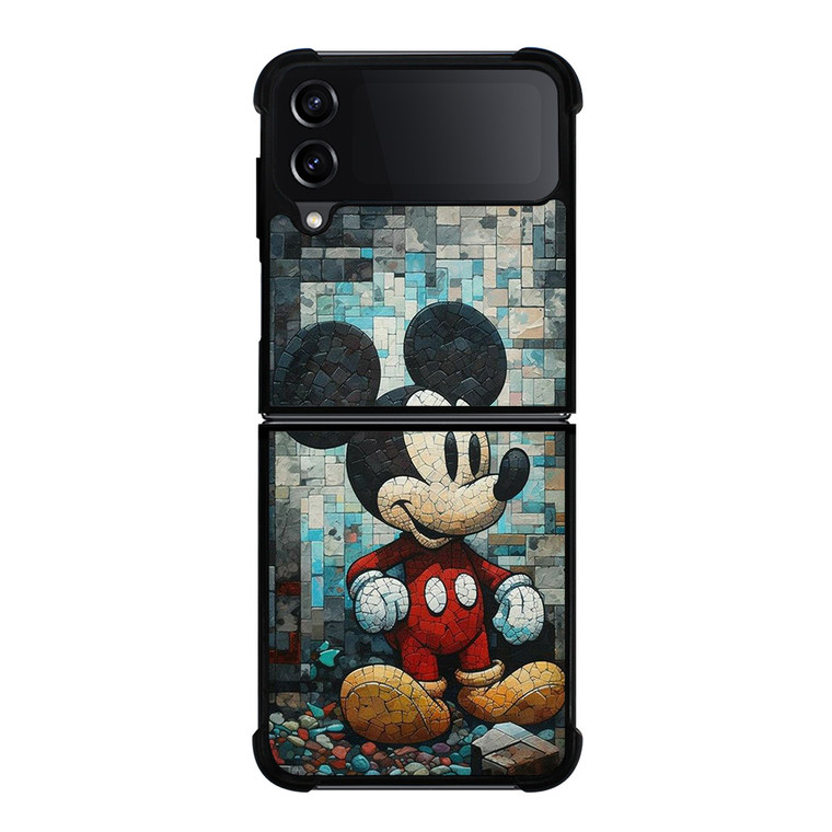 MICKEY MOUSE DISNEY MOZAIC Samsung Galaxy Z Flip 4 Case Cover