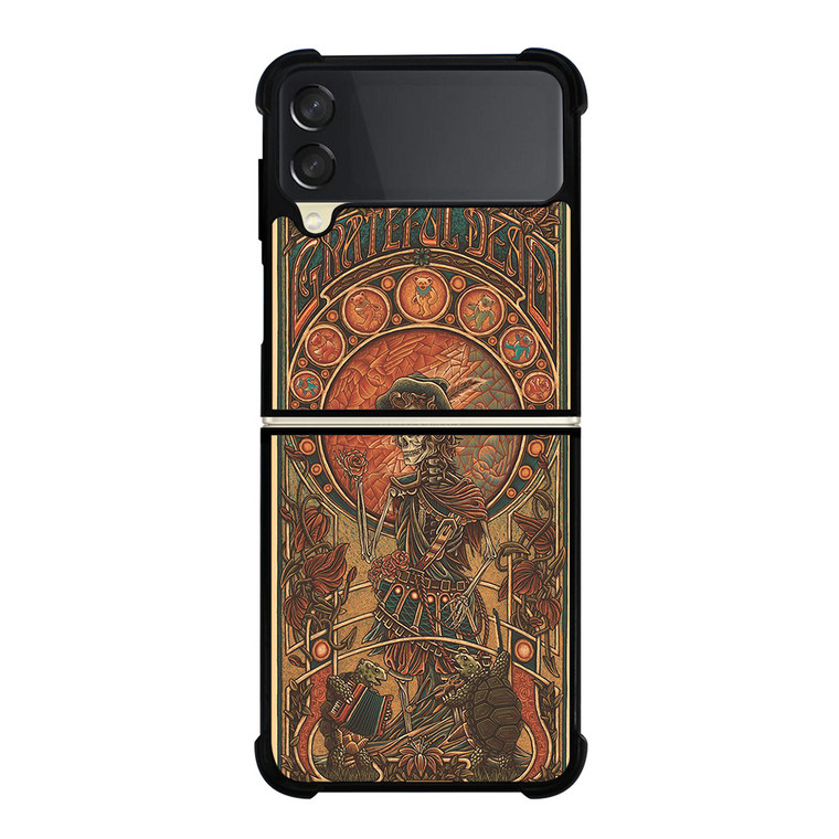 GREATEFUL DEAD BAND ICON THE PIRATES SKULL Samsung Galaxy Z Flip 3 Case Cover