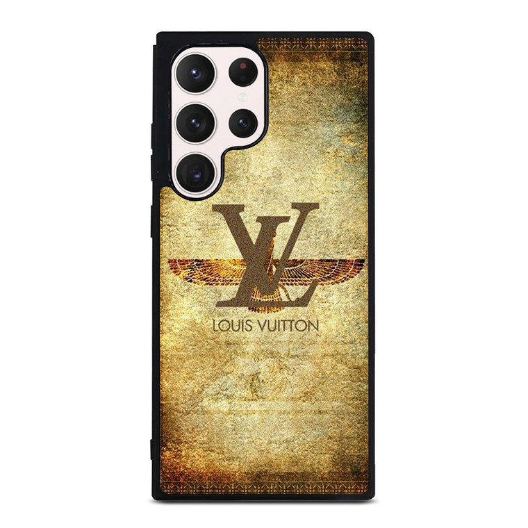 LV LOUIS VUITTON LOGO ICON GOLDEN EAGLE Samsung Galaxy S23 Ultra Case Cover