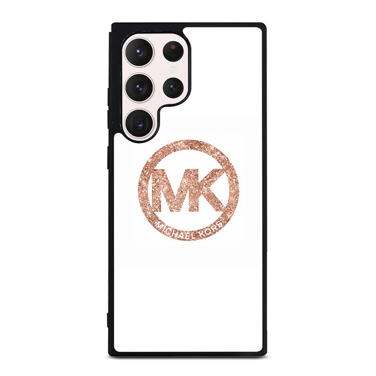 MK MICHAEL KORS LOGO SPARKLE ICON Samsung Galaxy S23 Ultra Case Cover