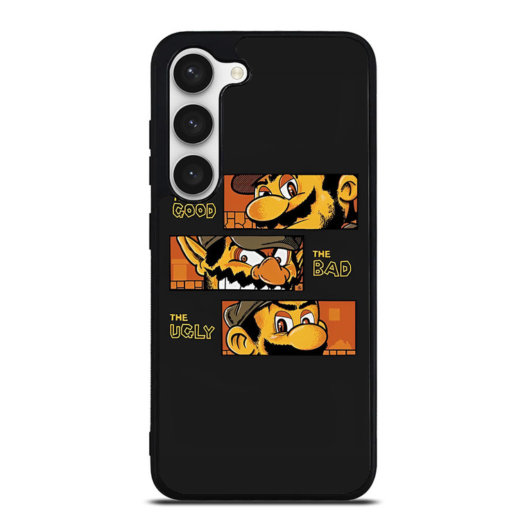 MARIO BROSS THE GOOD BAD UGLY Samsung Galaxy S23 Case Cover