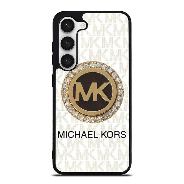 MICHAEL KORS MK LOGO DIAMOND Samsung Galaxy S23 Case Cover