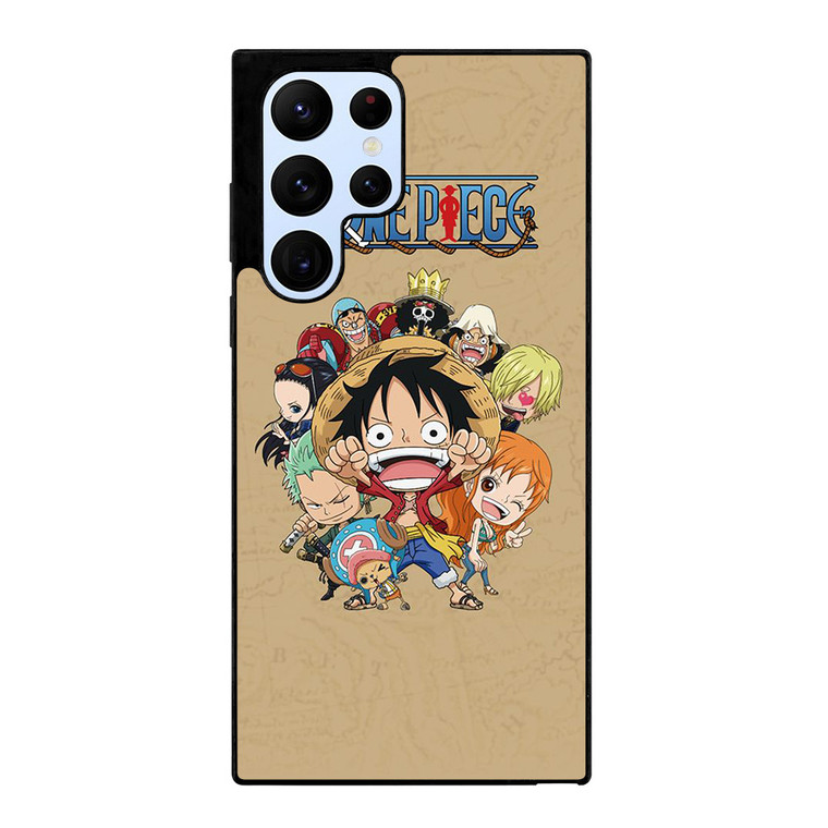 ONE PIECE CUTE MINI CHARACTER ANIME MANGE Samsung Galaxy S22 Ultra Case Cover