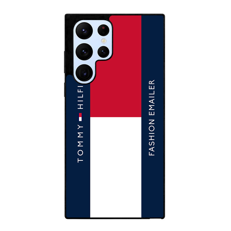 TOMMY HILFIGER TH LOGO FASHION EMAILER Samsung Galaxy S22 Ultra Case Cover