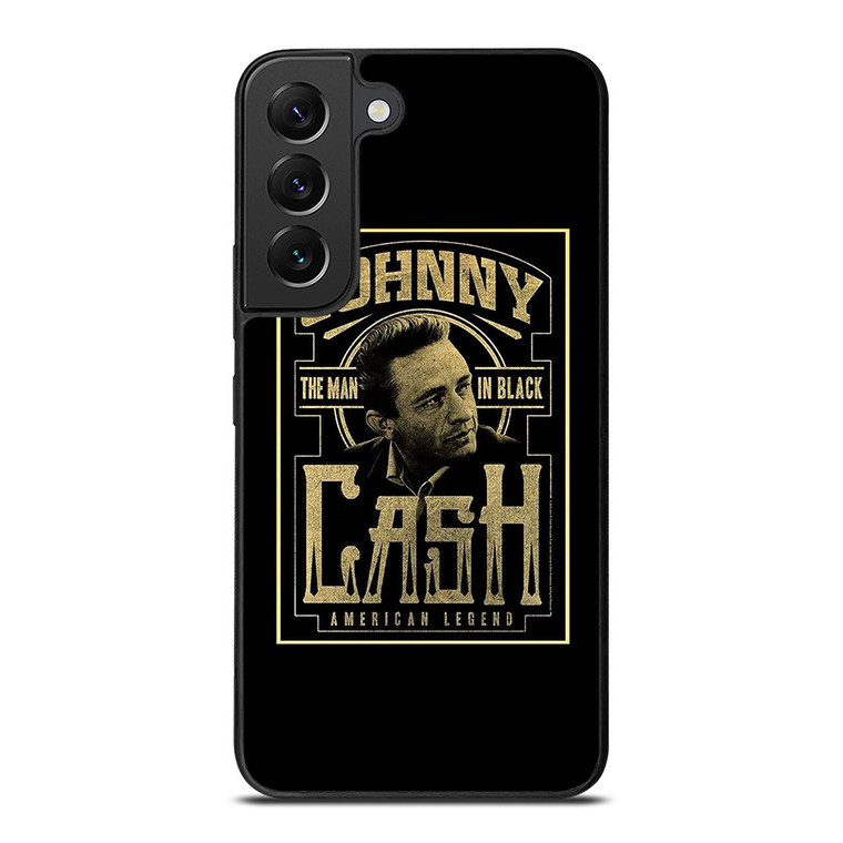 JOHNNY CASH THE MAN IN BLACK AMERICAN LEGEND Samsung Galaxy S22 Plus Case Cover