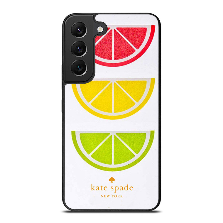 KATE SPADE NEW YORK LOGO COLORFUL LEMON ICON Samsung Galaxy S22 Plus Case Cover