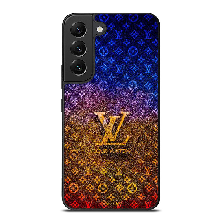 LOUIS VUITTON LV LOGO SPARKLE ICON PATTERN Samsung Galaxy S22 Plus Case Cover